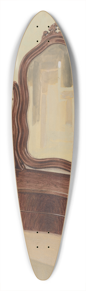 Eugene Croe - Dressing-glass 39.3 inch art pintail longboard deck
