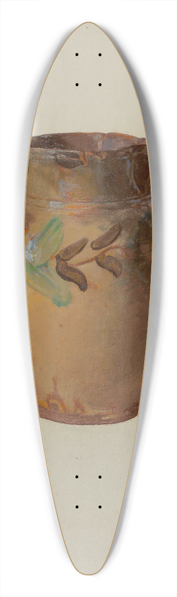 Eugene Shellady - Pa. German Jug 39.3 inch art pintail longboard deck