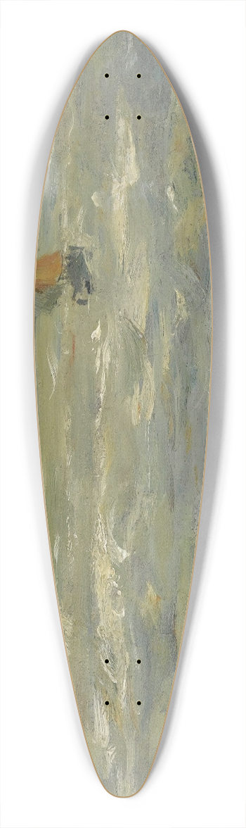 Eugne Boudin - Voiliers Sur La Mer 39.3 inch art pintail longboard deck