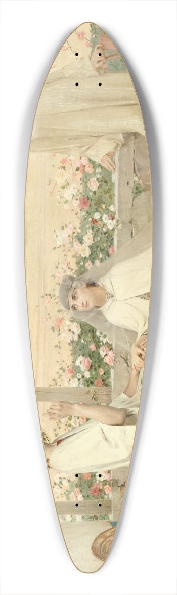Eugne Buland - Le Christ chez Marthe et Marie 39.3 inch art pintail longboard deck
