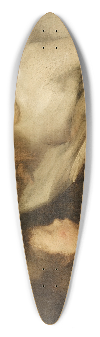 Eugne Carriere - A Nice Tale 39.3 inch art pintail longboard deck