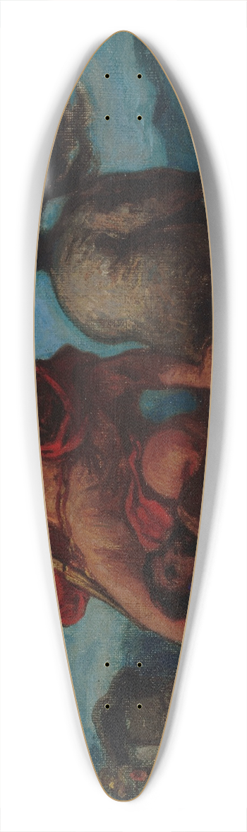 Eugne Delacroix - Hercule tuant le centaure Nessus 39.3 inch art pintail longboard deck