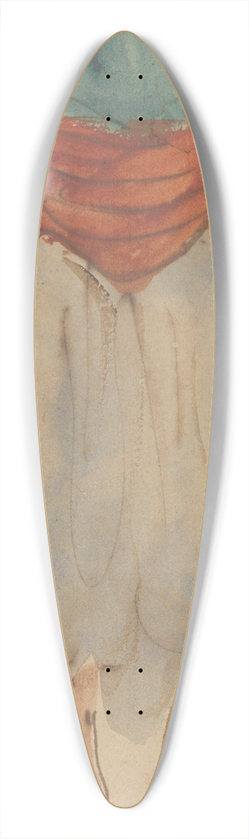 Eugne Delacroix - Young Moroccan, Standing 39.3 inch art pintail longboard deck