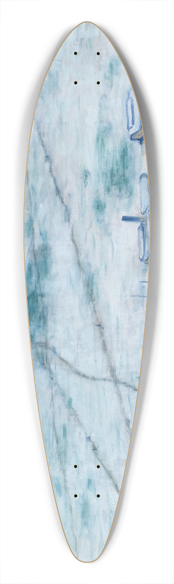 Eugne Jansson - Short Cuts 39.3 inch art pintail longboard deck
