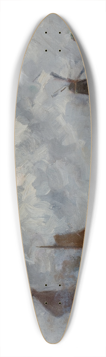 Eugne Vail - Dordrecht 39.3 inch art pintail longboard deck