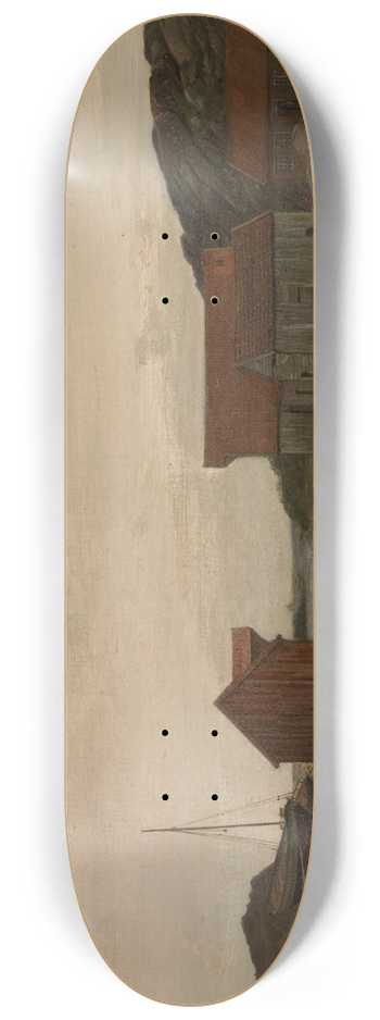 Amaldus Nielsen - Grvr, Skudesnes 8.25 inch art skate deck