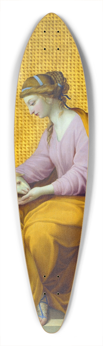 Eustache Le Sueur - Meekness 39.3 inch art pintail longboard deck