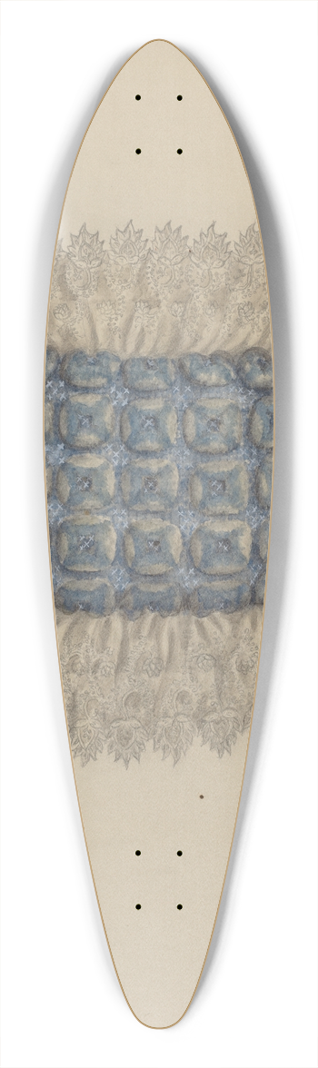 Eva Wilson - Pin Cushion 39.3 inch art pintail longboard deck