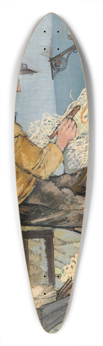 Felix Nussbaum - Netzflicker 39.3 inch art pintail longboard deck