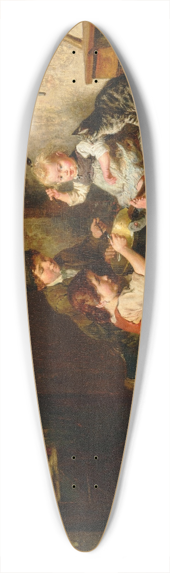 Felix Schlesinger - An Uninvited Guest 39.3 inch art pintail longboard deck