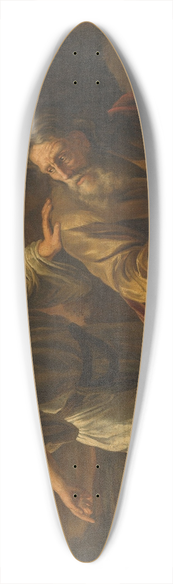 Ferdinand Bol - Biblical Scene 39.3 inch art pintail longboard deck