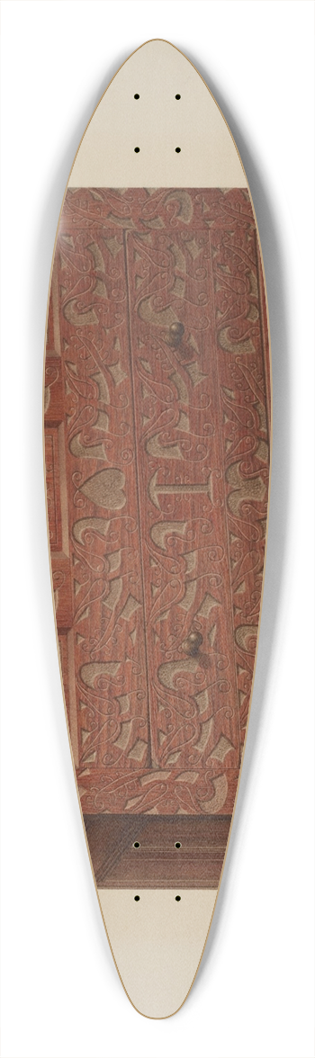 Ferdinand Cartier - Chest 39.3 inch art pintail longboard deck