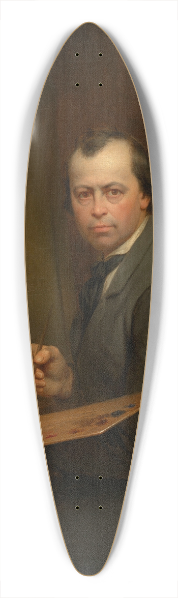 Ferdinand de Braekeleer - Self Portrait 39.3 inch art pintail longboard deck