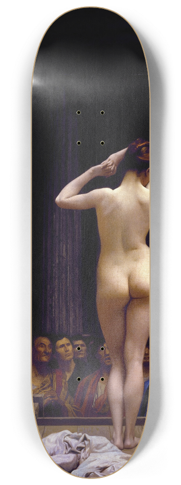 Jean-Lon Grme - A Roman Slave Market 8.25 inch art skate deck