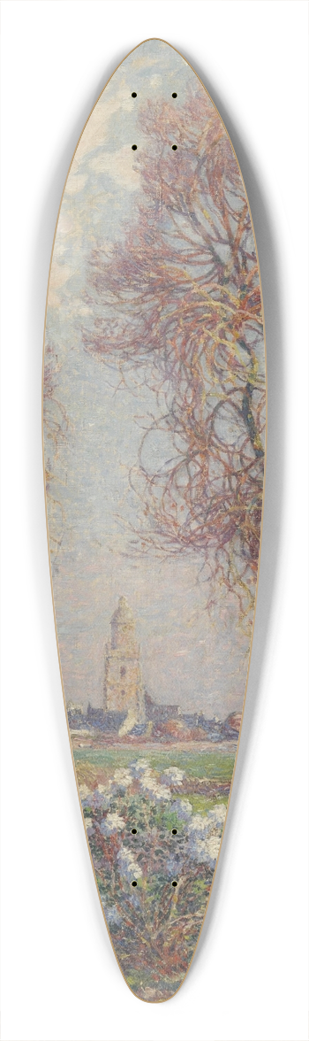 Ferdinand du Puigaudeau - Printemps autour du Croisic 39.3 inch art pintail longboard deck