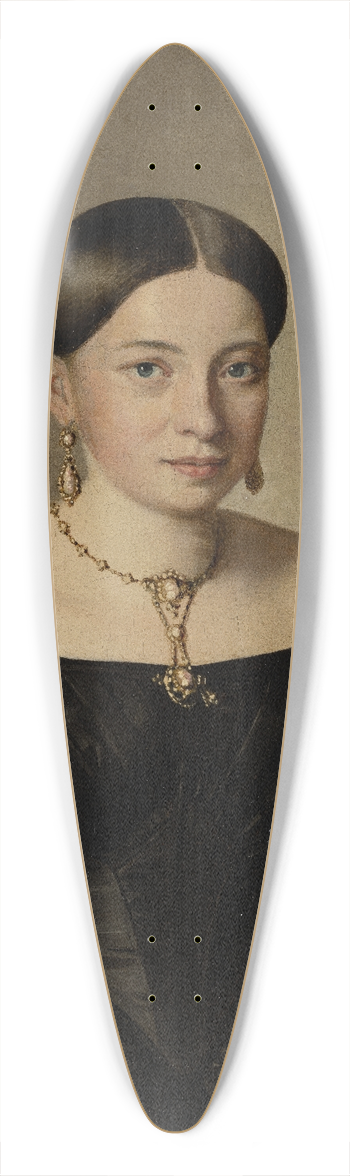 Ferdinand Georg Waldmller - Countess Dimitri Tatischeff 39.3 inch art pintail longboard deck
