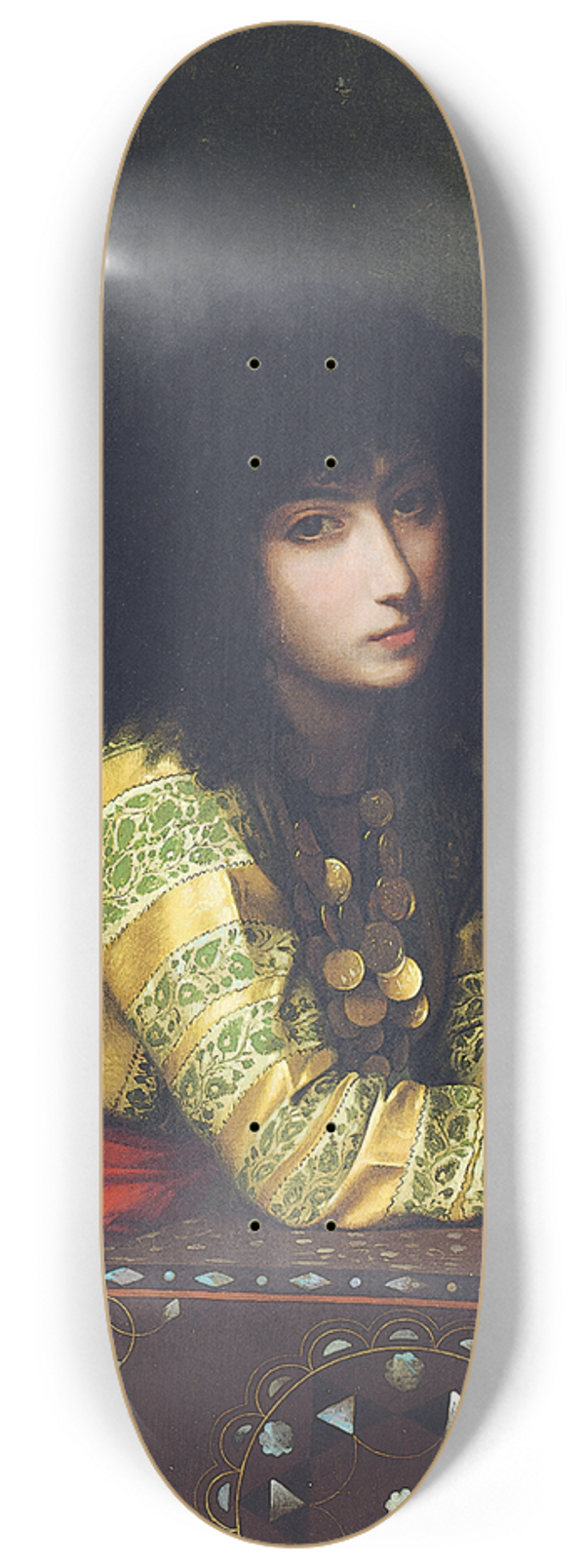Jean-Lon Grme - Egyptian girl 8.25 inch art skate deck