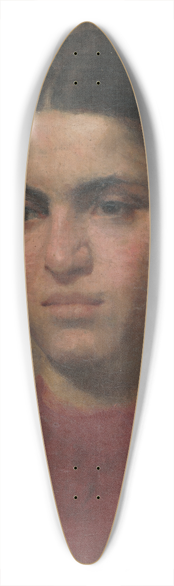 Ferdinand Katona - Girls head 39.3 inch art pintail longboard deck