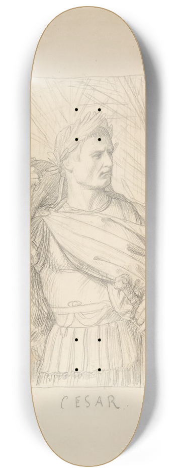 Jean-Lon Grme - Julius Caesar 8.25 inch art skate deck