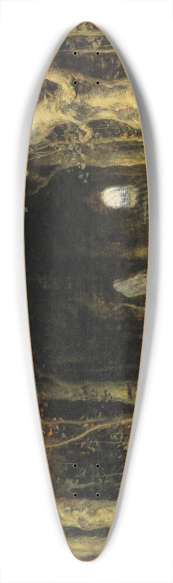Ferdinand Keller - Lady Absinth 39.3 inch art pintail longboard deck