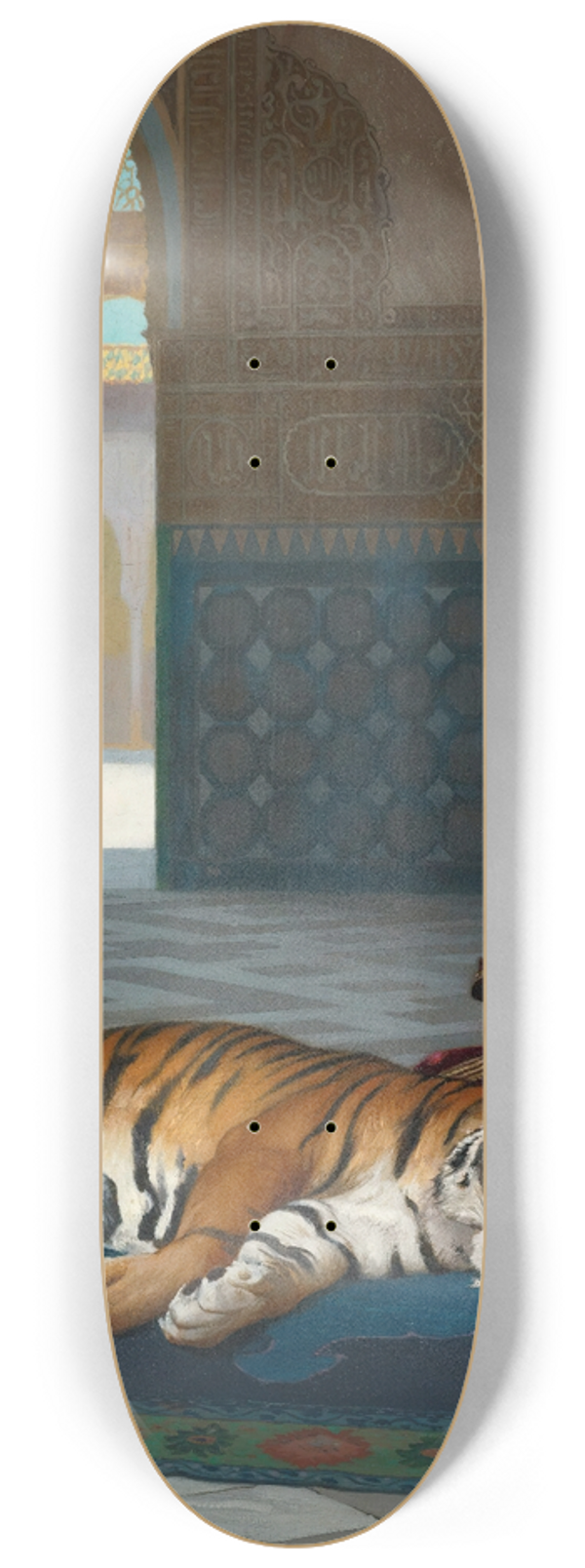 Jean-Lon Grme - Le Tigre Et Le Gardien 8.25 inch art skate deck