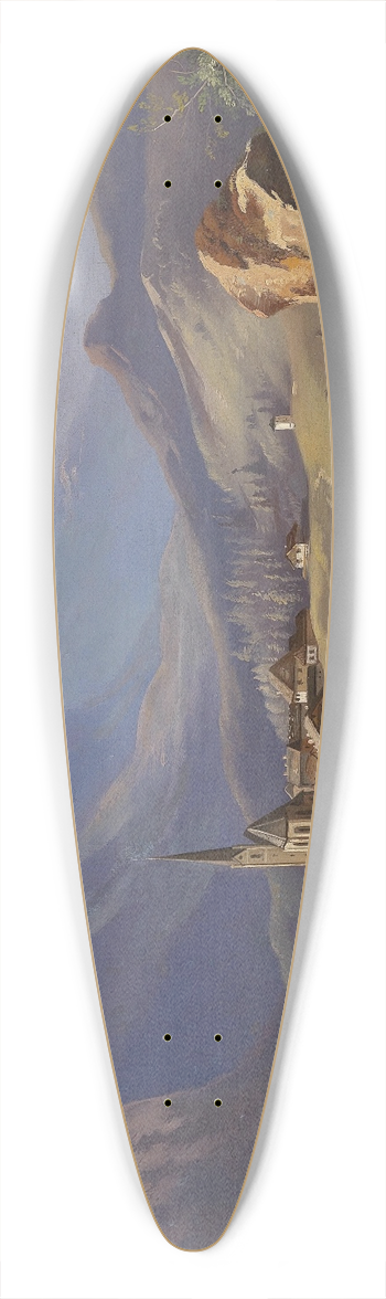 Ferdinand Lepie - Heiligenblut 39.3 inch art pintail longboard deck