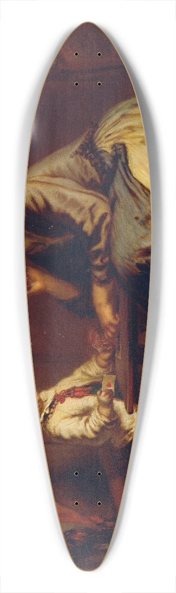 Ferdinand Mallitsch - Kartenspiel 39.3 inch art pintail longboard deck