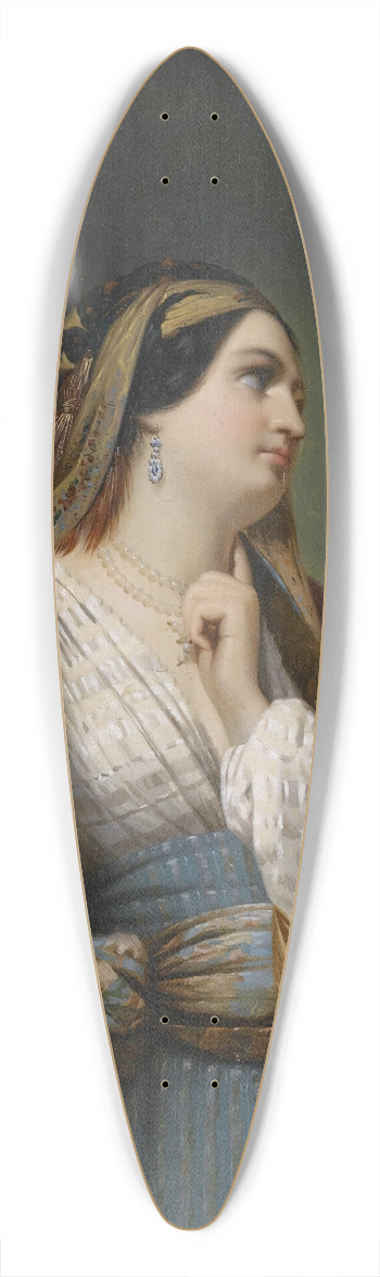 Ferdinand Max Bredt - Odalisque 39.3 inch art pintail longboard deck