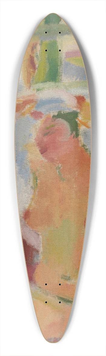 Ferdinand Schirren - Nude 39.3 inch art pintail longboard deck
