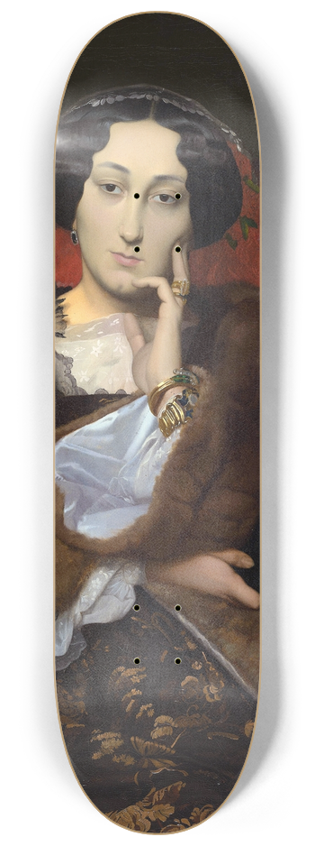 Jean-Lon Grme - Portrait of a Woman 8.25 inch art skate deck