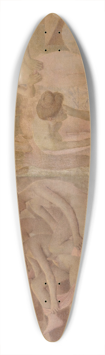 Fernand Pelez - Les Danseuses 39.3 inch art pintail longboard deck