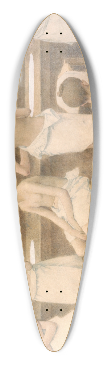 Fernand Pelez - Les Petites Figurantes 39.3 inch art pintail longboard deck