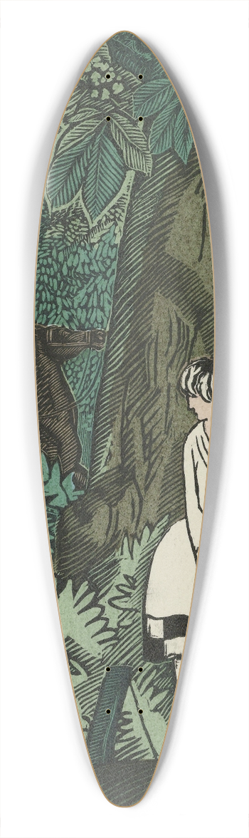 Fernand Simon - Cette petite ; Robe de promenade en Parquetine de Rodier 39.3 inch art pintail longboard deck