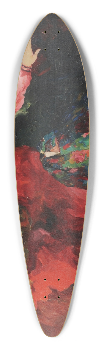 Filipp Malyavin - The Dance 39.3 inch art pintail longboard deck
