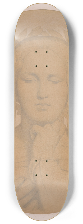 Jean-Lon Grme - Study for an Allegory of Science 8.25 inch art skate deck