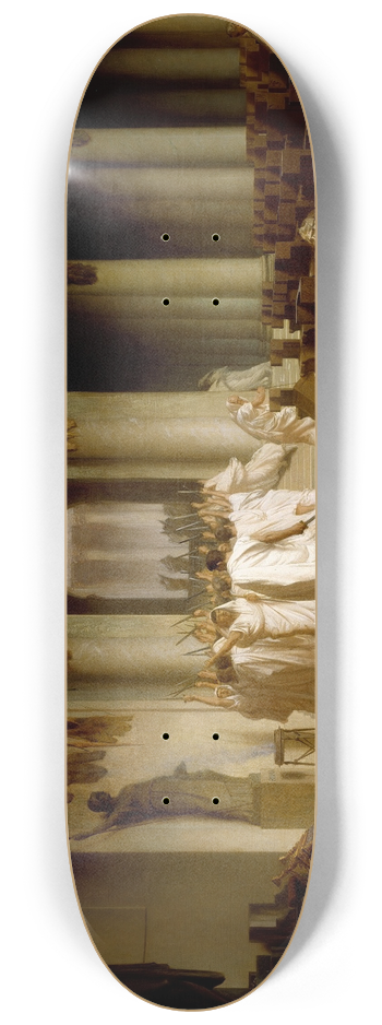 Jean-Lon Grme - The Death of Caesar 8.25 inch art skate deck