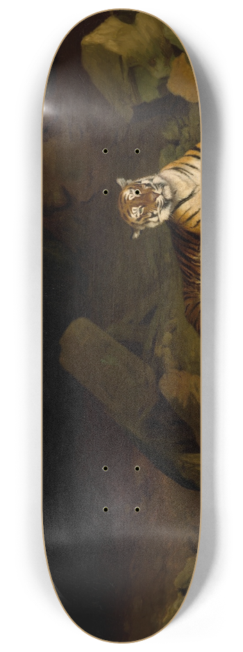 Jean-Lon Grme - Tiger and Cubs 8.25 inch art skate deck