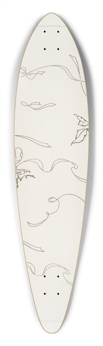 Flix Bracquemond - Encrier [sic, pour sucrier] [rond]. 39.3 inch art pintail longboard deck