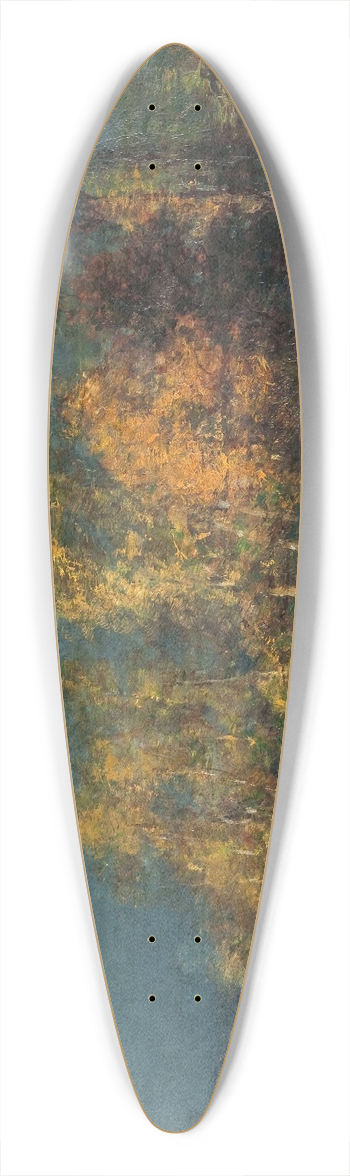 Flix Ziem - Le Torrent. Environs De Clermont-Ferrand 39.3 inch art pintail longboard deck