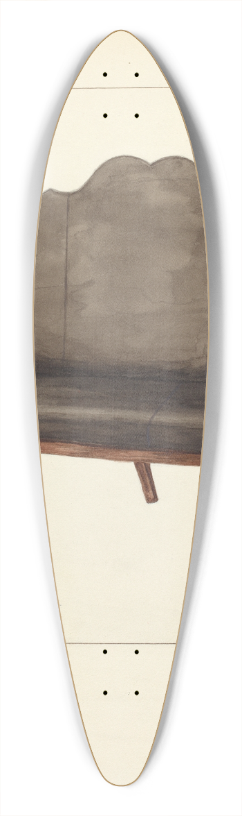 Florence Neal - Sofa 39.3 inch art pintail longboard deck