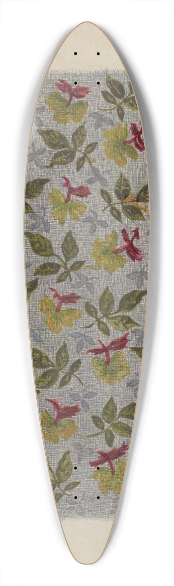Florence Stevenson - Calico 39.3 inch art pintail longboard deck