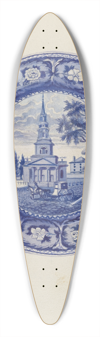 Florian Rokita - Plate 39.3 inch art pintail longboard deck
