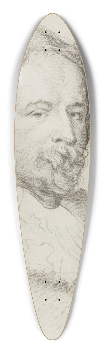 Follower of Anthony van Dyck - Jan Mildert 39.3 inch art pintail longboard deck