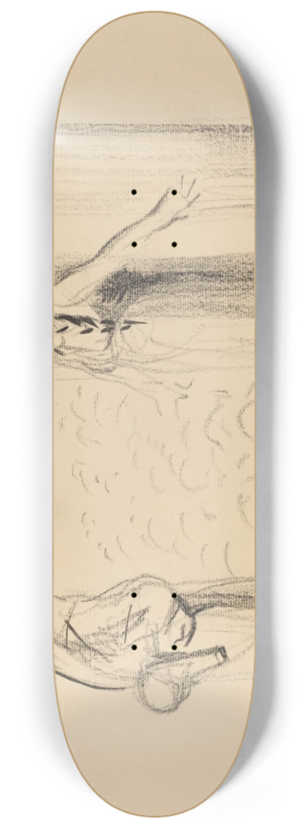 Jean-Louis Forain - Hiding the louis 8.25 inch art skate deck