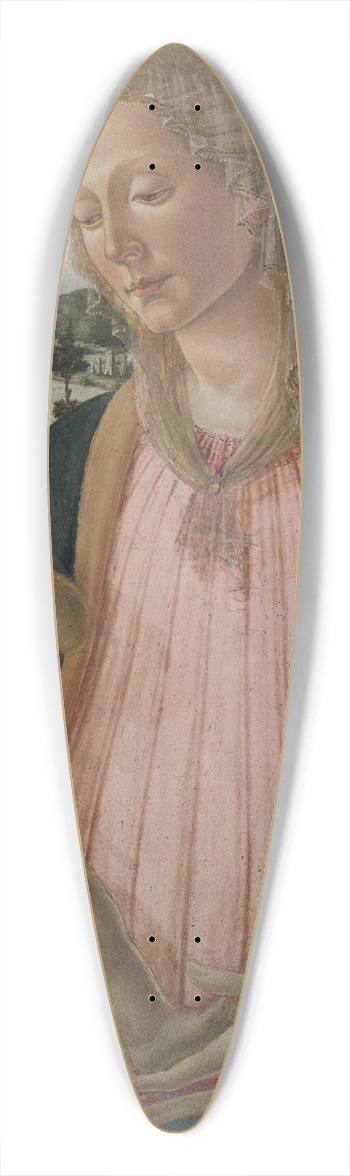 Francesco Botticini - Madonna and Child 39.3 inch art pintail longboard deck
