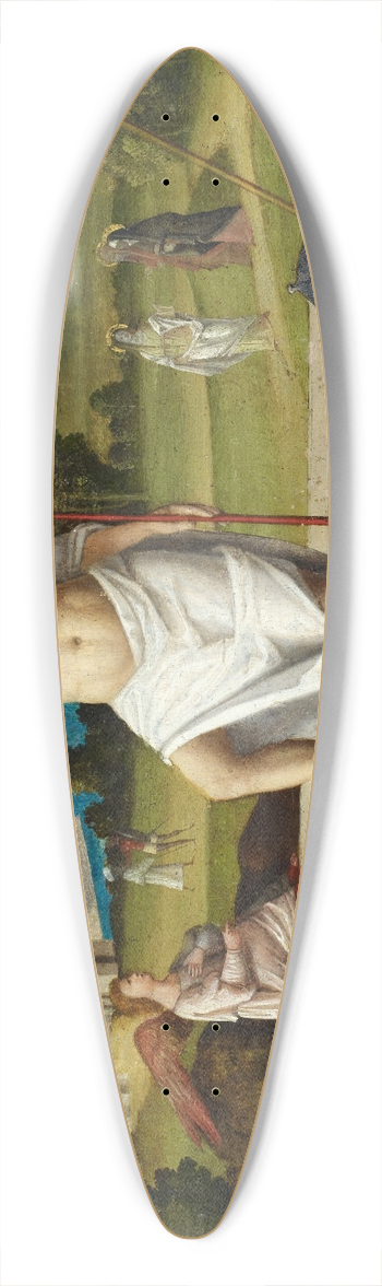 Francesco Di Simone Da Santacroce - Resurrection of Christ 39.3 inch art pintail longboard deck
