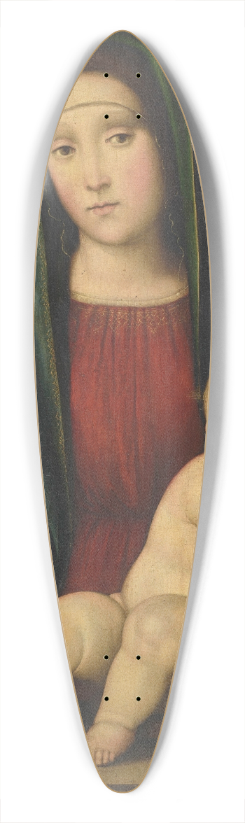 Francesco Francia - Vierge  lEnfant 39.3 inch art pintail longboard deck