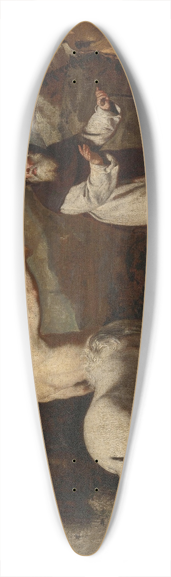 Francesco Guarino - Saint Anthony Abbot And The Centaur 39.3 inch art pintail longboard deck