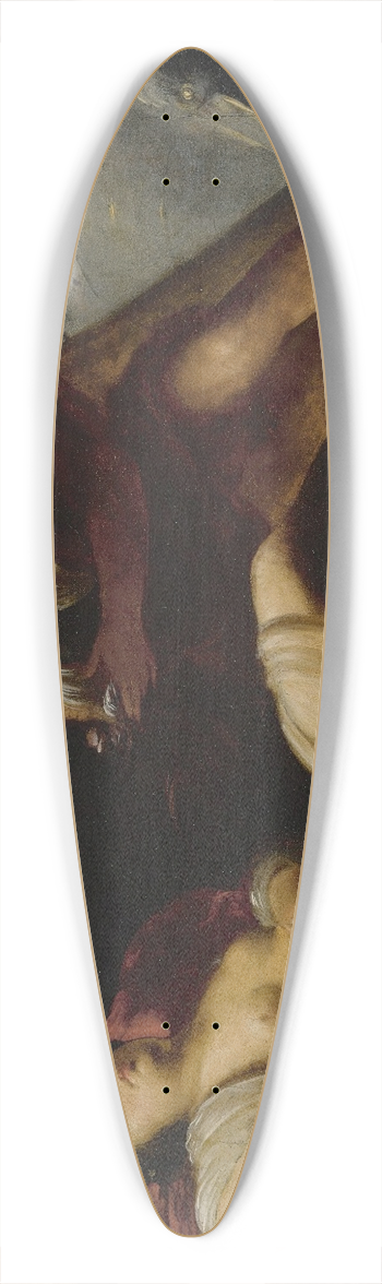 Francesco Montelatici - Theseus Abandoning Ariadne 39.3 inch art pintail longboard deck