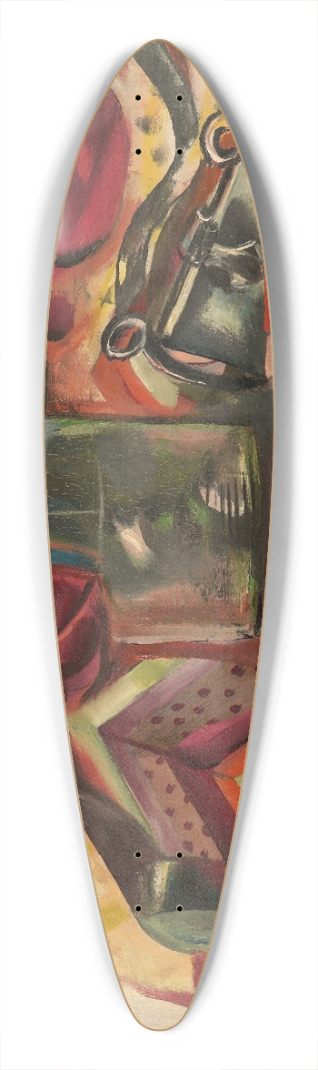 Frances Hodgkins - Still life; Self-portrait 39.3 inch art pintail longboard deck